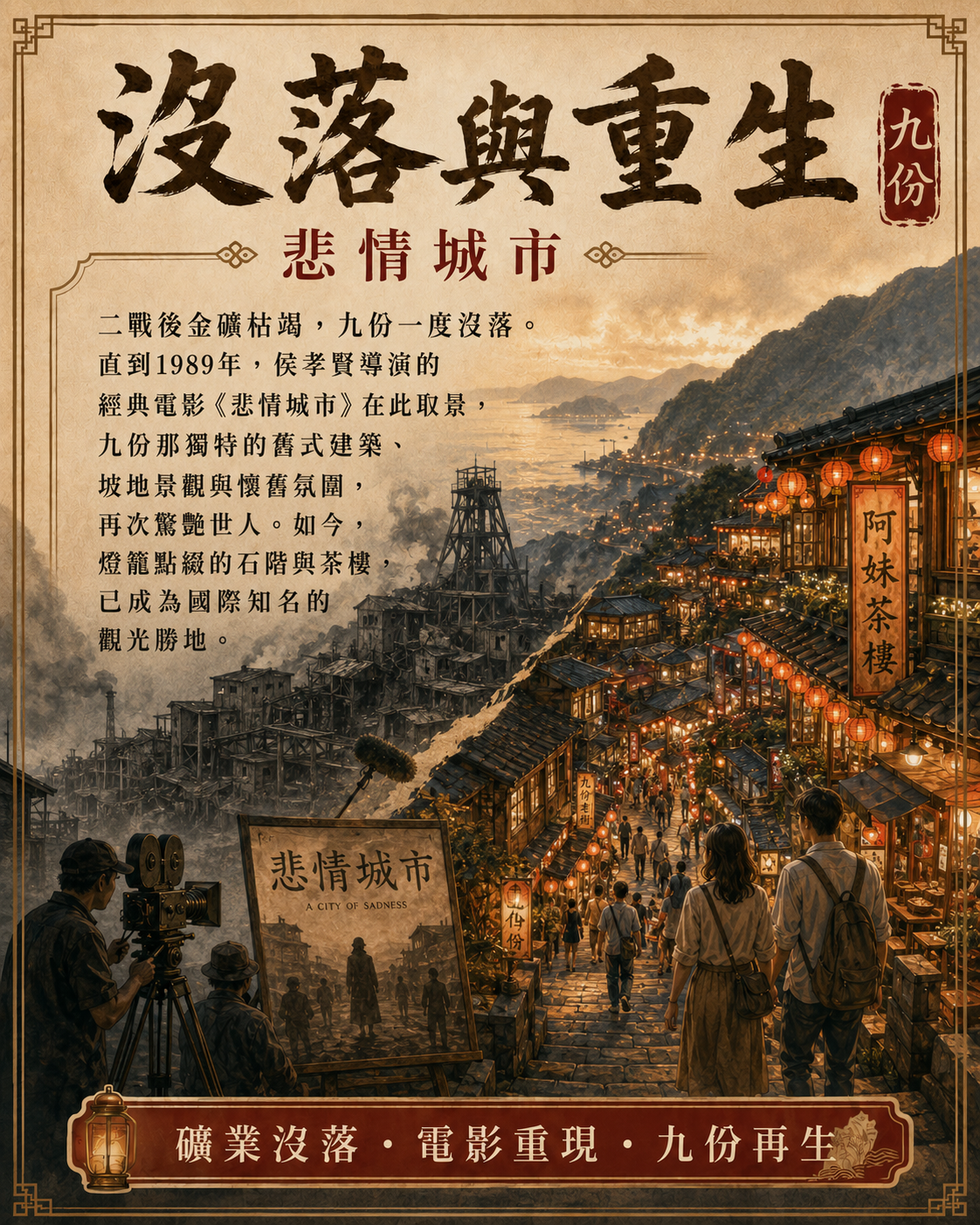 悲情城市沒落與重生